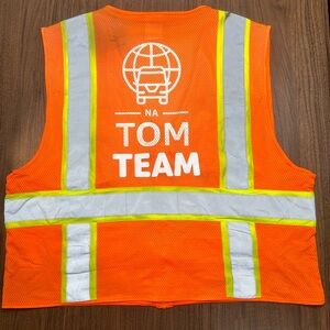 TOM Team Safety Vest XXL 2XL - Amazon